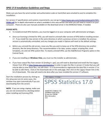 Spss 17 free. download full Version With Crack 64 Bit